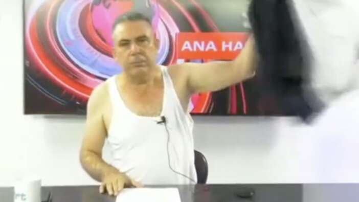 HRT sunucusu ana haberde soyundu: Hatay’ın sesi duyulsun