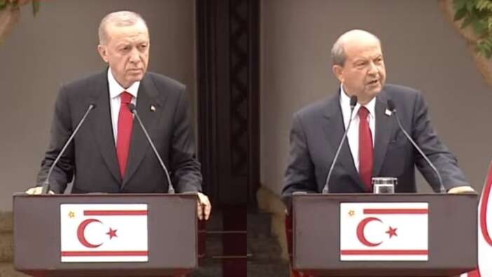 Cumhurbaşkanı KKTC'den duyurdu: Masaya dönüş için KKTC tanınmalıdır! Kıbrıs Türkü azınlık değildir!