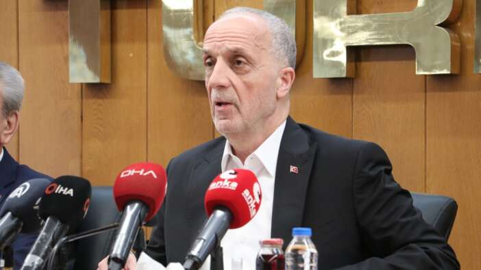 Türk-iş Başkanı Ergün Atalay: Asgari ücret için teklifi makul bulmazsak yine toplantıya gitmeyiz