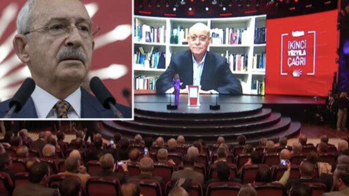 Kemal Kılıçdaroğlu bir defa uzaktan bağlantıya katılan Jeremy Rifkin'i de kovdu