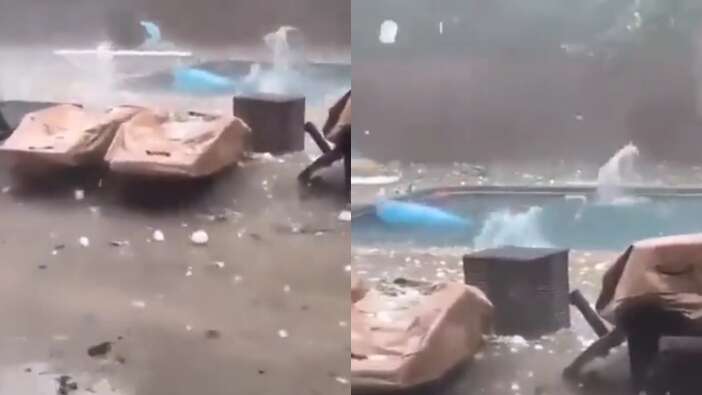 ABD'de kaya büyüklüğünde dolu yağdı! 5 kişi yaşamını yitirdi
