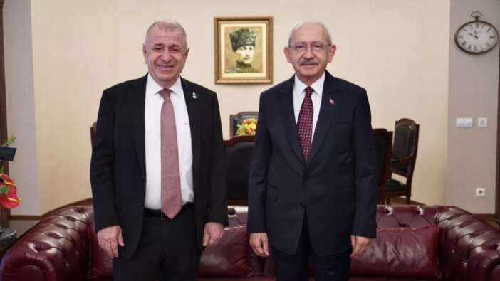 Kılıçdaroğlu ile Ümit Özdağ arasında dikkat çeken görüşme! 'Yerler kaygan' göndermesi...