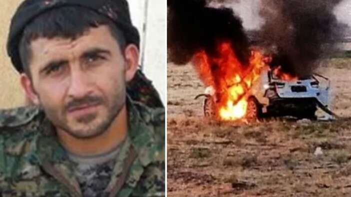 MİT'in öldürdüğü PKK'lı terörist Afrin'de üsteğmenimizi şehit etmiş!