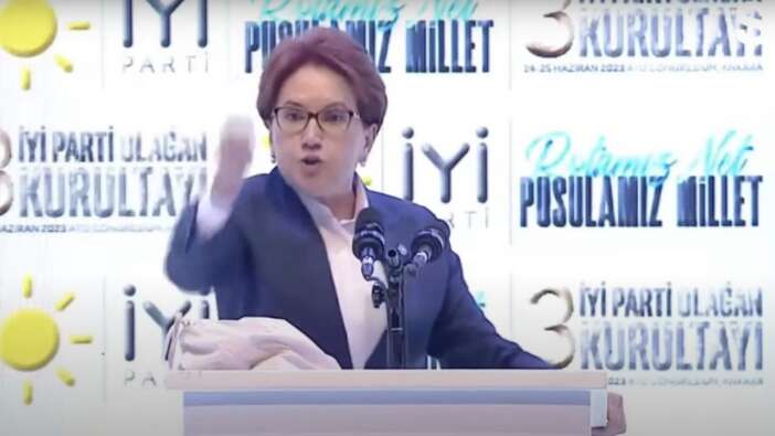 Meral Akşener 6'lı Masa'yı dağıttı! ''Bundan sonra size hayatta başarılar diliyorum''