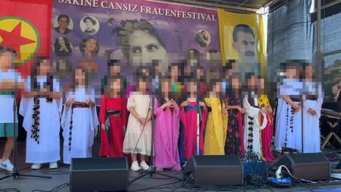 İsviçre'de PKK skandalı: Terörist Sakine Cansız'ı anma etkinliğine çocuklar da alet edildi...