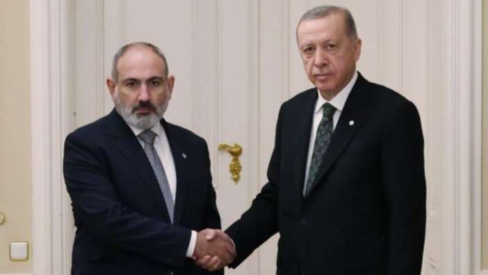 Cumhurbaşkanı Erdoğan Paşinyan ile görüştü! 'Süreklilik' vurgusu!
