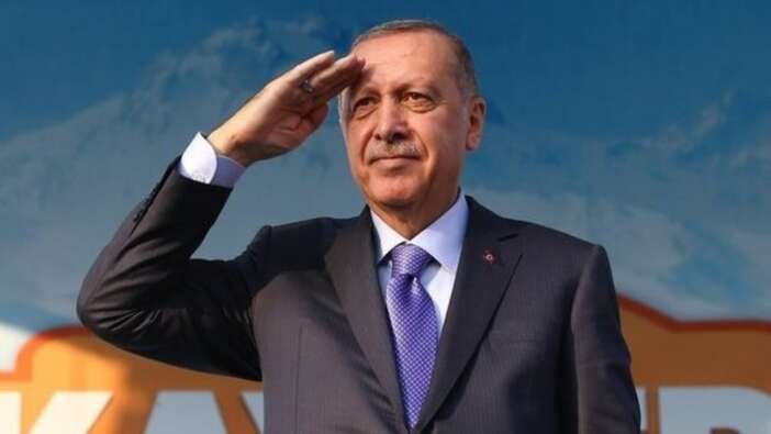 Cumhurbaşkanı Recep Tayyip Erdoğan'dan Mehmetçik'e bayram tebriği!