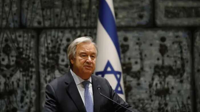 Birleşmiş Milletler Genel Sekreteri Antonio Guterres İsrail'i kınadı!