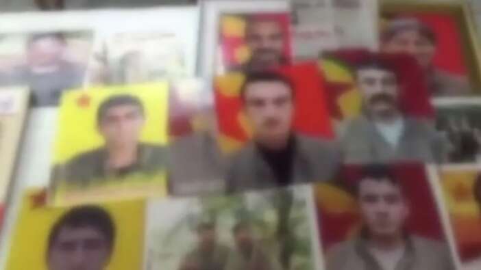 HDP Esenyurt ilçe binasına operasyon: Terörist başı Öcalan'ın posterleri ele geçirildi!