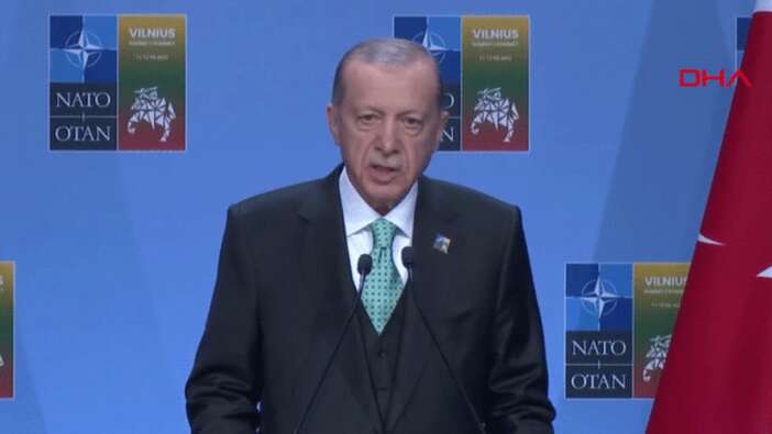 Cumhurbaşkanı Erdoğan'dan NATO Zirvesi sonrası 'İsveç' açıklaması! "Kararı Meclis verecek!"