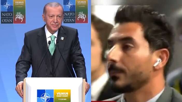Cumhurbaşkanı Erdoğan'dan gazetecinin 'AB' sorusuna gülümseten cevap