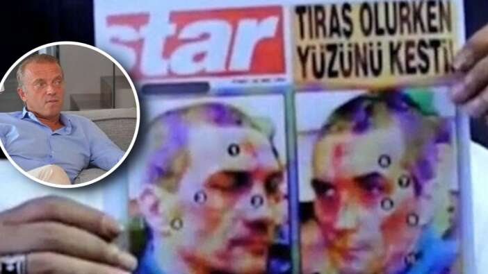 Cem Uzan, "Tıraş Olurken Yüzünü Kesti!" manşeti için özür diledi!