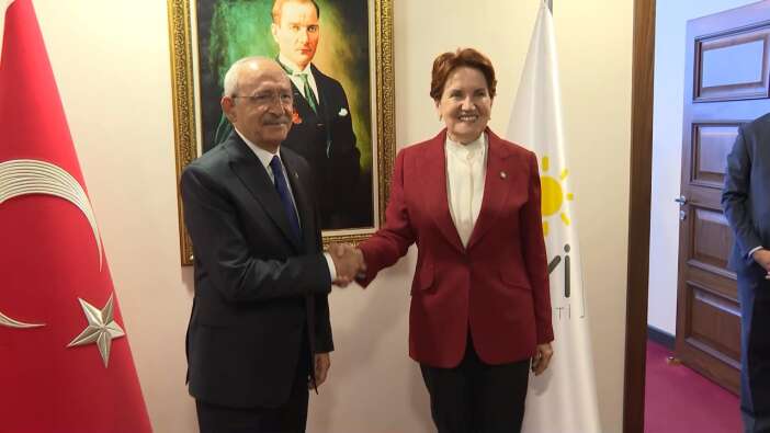 Seçim sonrası ilk görüşme: Kılıçdaroğlu, Akşener ile bir araya geldi