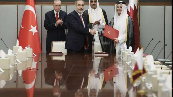 İmzalar atıldı: Türkiye ile Katar'dan ortak bildiri
