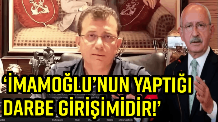 Ekrem İmamoğlu'nun ifşa olan 'değişim' toplantısının perde arkası!