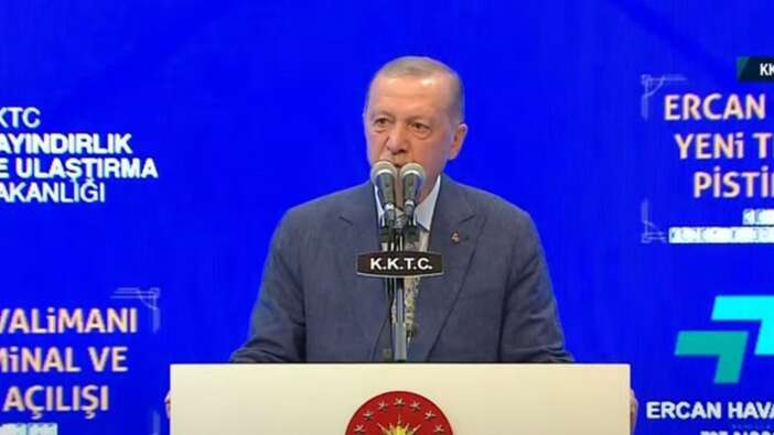 Cumhurbaşkanı Erdoğan'dan uluslararası topluma KKTC çağrısı