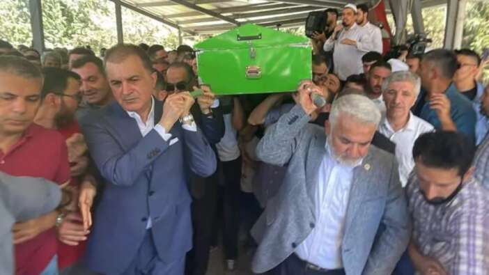 Bıçaklı saldırıda öldürülen HÜDA PAR'lı Sacit Pişgin'in cenazesi defnedildi! Ömer Çelik de katıldı...
