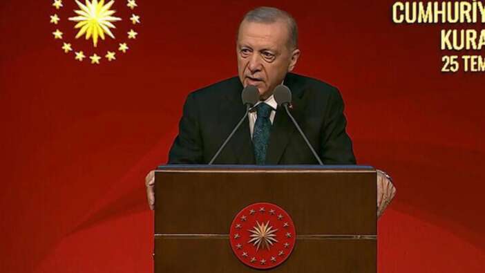 Cumhurbaşkanı Erdoğan'dan sivil anayasa mesajı: Cumhuriyetin 100. yılını darbe anayasasıyla karşılamayı sindiremiyoruz