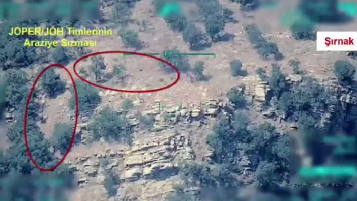 Şehitlerimizin kanı yerde kalmadı: 5 terörist silahları ile birlikte böyle öldürüldü!