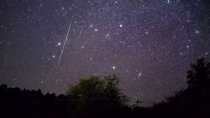 Görsel şölen başladı! Binlerce kişi meteor yağmuru için toplandı