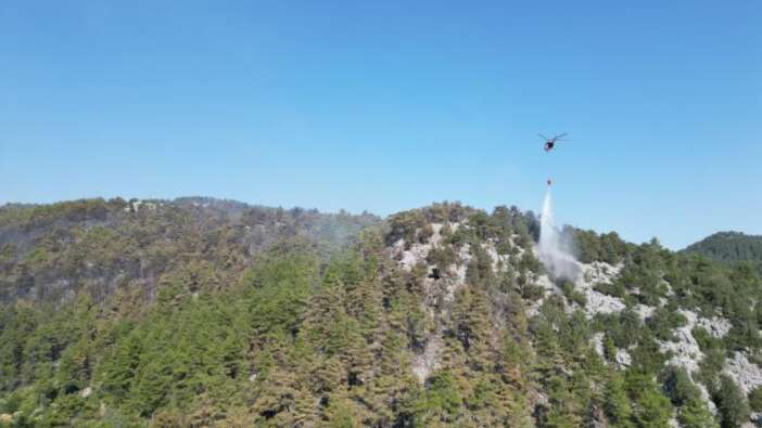 Antalya'daki orman yangını kontrol altına alındı