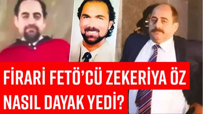 Firari FETÖ'cü Zekeriya Öz'e Almanya'da dayak!