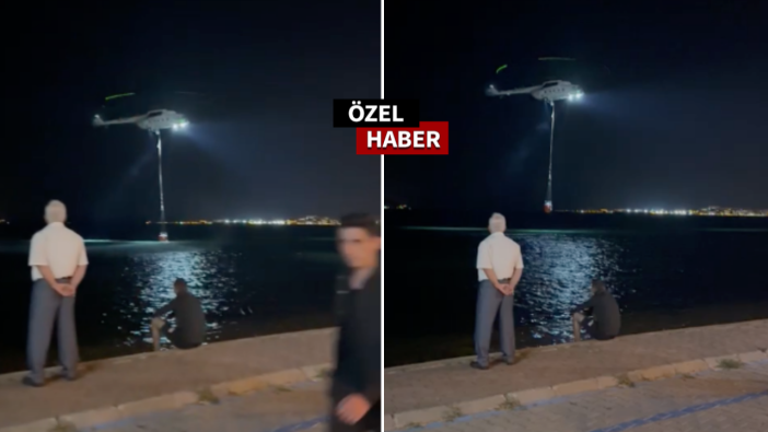 Çanakkale’de son durum! Gece görüşlü helikopterler görevi devraldı