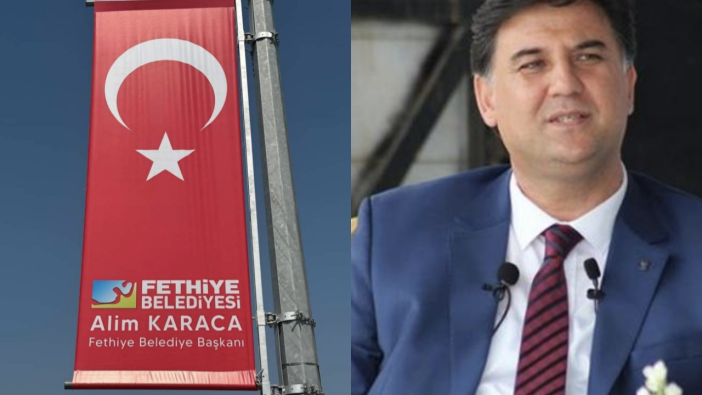 Türk bayrağına adını yazdırdı! CHP'li başkan reklamın dozunu kaçırdı!