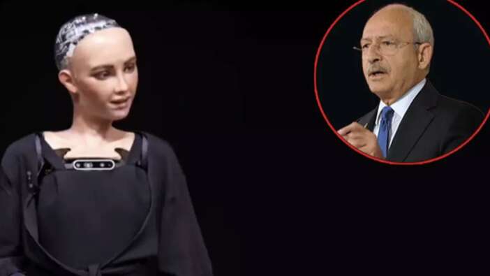 Yapa zeka Sophia da 'değişim' dedi... "Kılıçdaroğlu istifa etmelidir"
