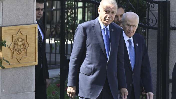 Cumhurbaşkanı Erdoğan ve MHP lideri Bahçeli görüşmesi sona erdi!