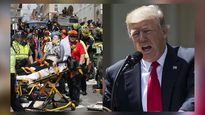 ABD Başkanı Trump'tan ırkçı saldırılara sert tepki! "Bu çok yönlü şiddet, nefret..."