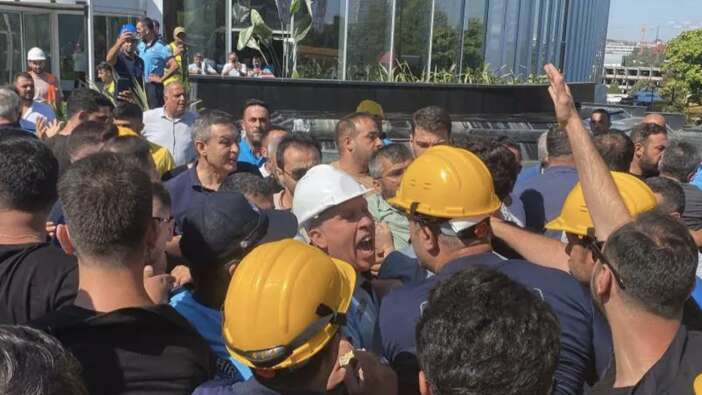 İBB’nin yıkım işleminde arbede yaşandı!