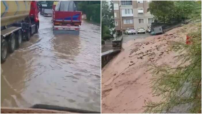Evden çıkacaklar dikkat! Meteorolojiden şiddetli yağışların vurduğu İstanbul ve İzmir dahil birçok kent için uyarı