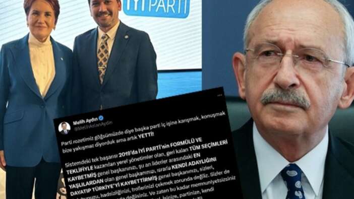 İYİ Partili Aydın'dan CHP'ye: Sizleri ve trollerinizi çekmek zorunda değiliz!