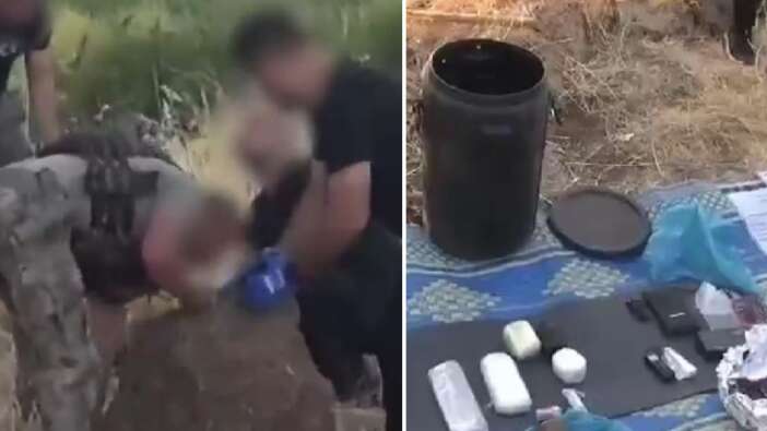 Bombalı eylem hazırlığındaki 5 terörist yakalandı! İşte operasyon görüntüleri...