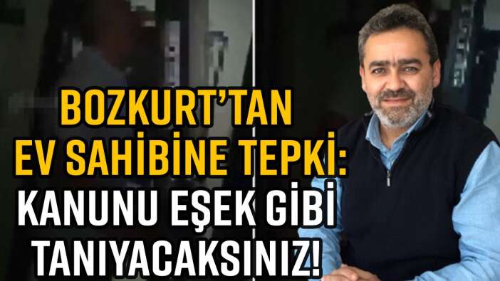 KONYA’DA AKILALMAZ OLAY: EV SAHİBİ KİRACISININ KAPISINI SÖKTÜ!