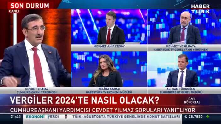 Cevdet Yılmaz açıkladı: "Gelir düzeyine göre vergi alınmasını hedefliyoruz"