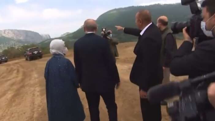 Cumhurbaşkanı Erdoğan ile Aliyev'in tarihi 'Hankendi' sözleri böyle kaydedilmişti: "Orada da olacak inşallah"