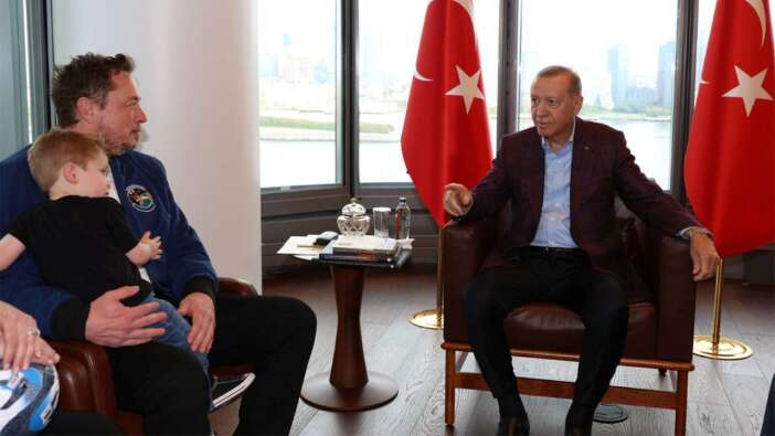 Elon Musk'ın Erdoğan'la görüşmesine oğlu X'i neden getirdiği ortaya çıktı!