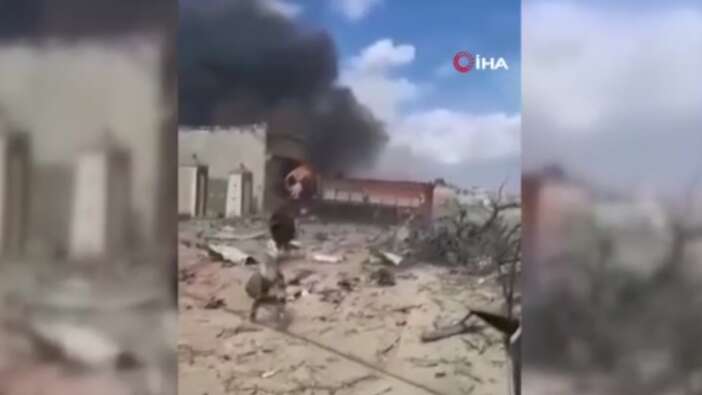 Somali'de facia! Bomba yüklü kamyon patladı: 13 ölü, 40 yaralı
