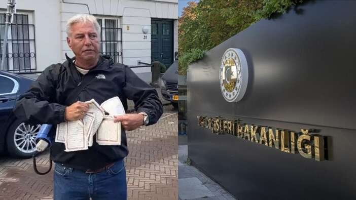 Hollanda'da Kur'an-ı Kerim'e yapılan alçak saldırıya çok sert tepki!