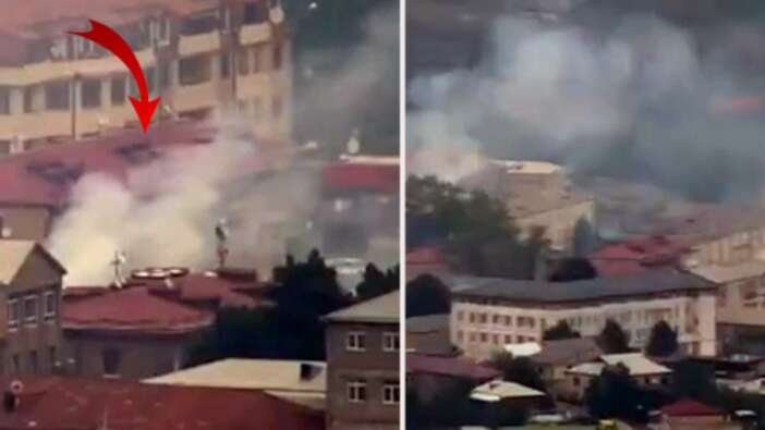 Ermenistan provokasyondan vazgeçmiyor! Kasıtlı yangınlar çıkararak arşivleri imha ettiler!