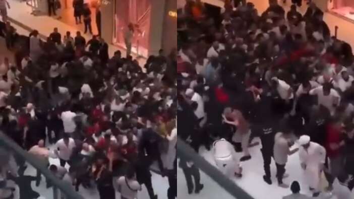 iPhone 15 alabilmek için birbirlerini ezdiler! Dubai'de büyük izdiham...