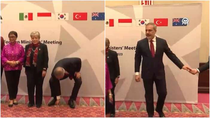 Türk bayrağını yerde bırakmadı! Bakan Fidan'dan New York'taki toplantıya damga vuran hareket: O anlar sosyal medyada gündem oldu