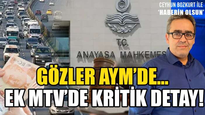 EK MOTORLU TAŞITLAR VERGİSİNDE KRİTİK DETAY!