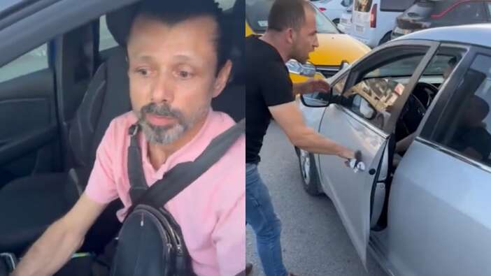 Şehir eşkıyalığına başladılar! Taksiciler, Martı TAG sürücülerini müşteri gibi çağırıp alıkoydu, tehdit etti...