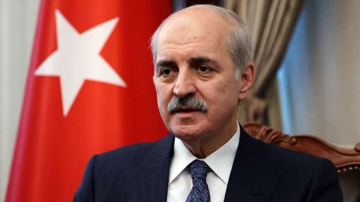 TBMM Başkanı Kurtulmuş, İrlanda Parlamentosu Temsilciler Meclisi Başkanı Fearfhail ile görüştü