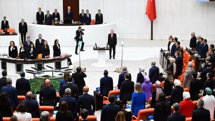 TBMM'de yeni yasama dönemi: Cumhurbaşkanı Erdoğan'dan sivil anayasa çağrısı!