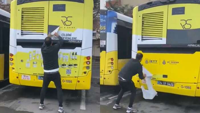 İBB, Dilan Polat'ın reklam afişlerini otobüslerden söktürdü