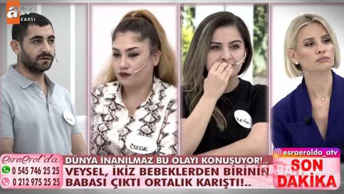 Esra Erol'da ikizlerin babasının farklı çıkmıştı! Türkiye'nin şaşırdığı olayda yeni gelişme!